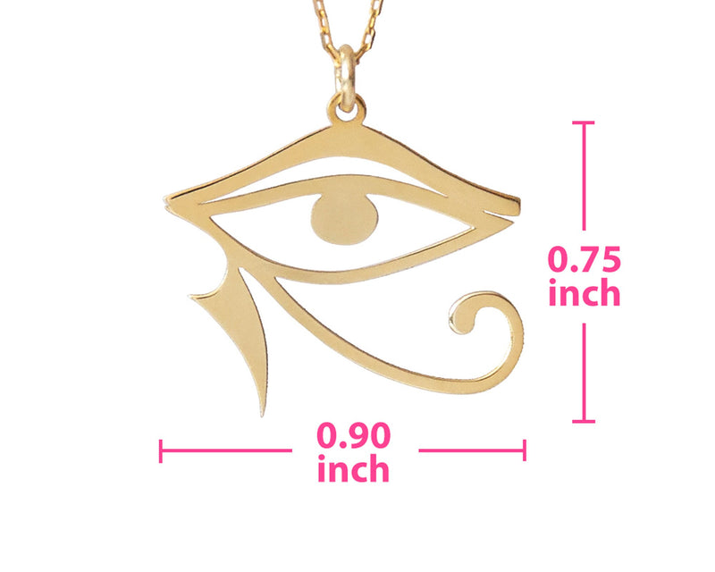 Handmade Eye Of Horus Necklace • Eye of Ra Necklace • Christmas Gifts • Horus Eye Necklace • Yoga Necklace • Udjat • Ready to Ship Gift