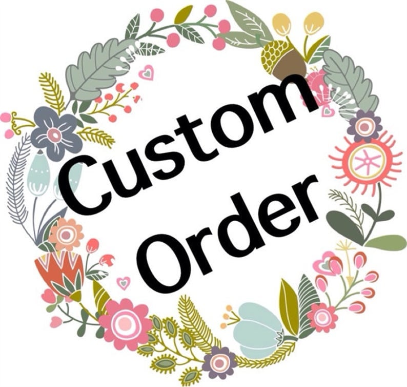 Custom order - Side engraving for ring