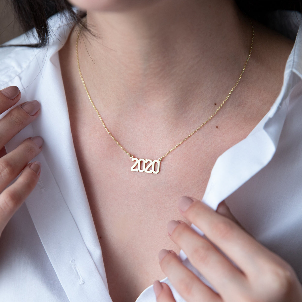Number Necklace • Personalized Gift for Her • Gold Number Pendant • Sports Number Necklace • Number Year Necklace • Sport Jewelry • Baseball