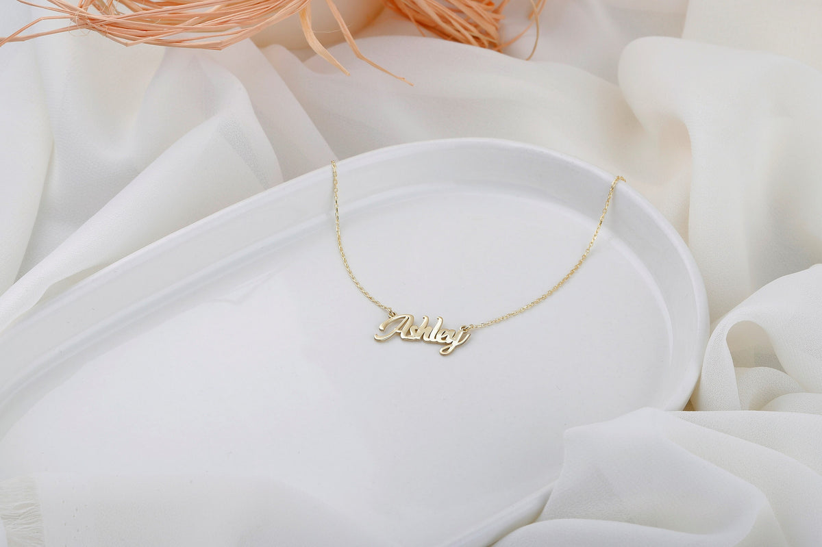 Delicate Name Necklace, 14K Gold Filled Custom Name Necklace, Necklaces for Women, Dainty Name Necklace, Gifts for Her by NecklaceDreamWorld
